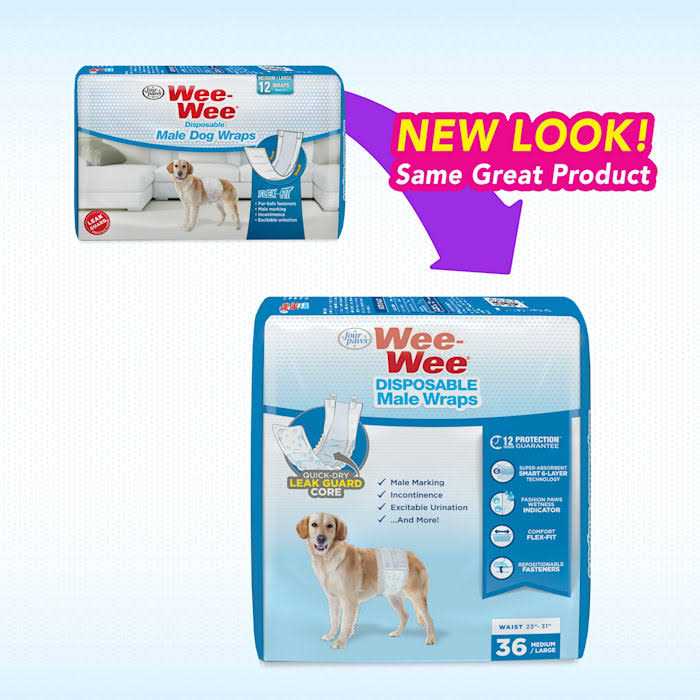 Disposable Male Dog Wraps E323910
