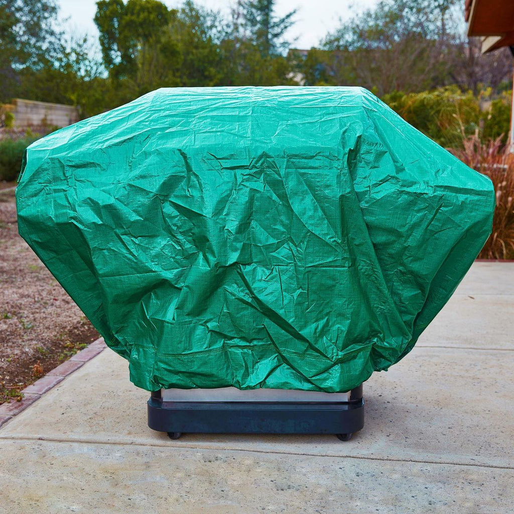 9 ft. x 9 ft. Weather-Resistant Drawstring Tarp F4083
