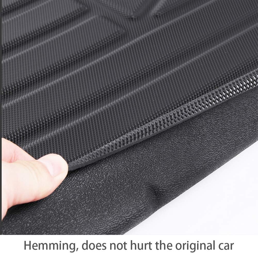 Black Heavy Duty Rubber Cargo Liner Trunk Mat N50611