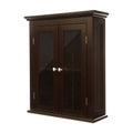 Wooden Wall Storage Cabinet with Double Doors I395409