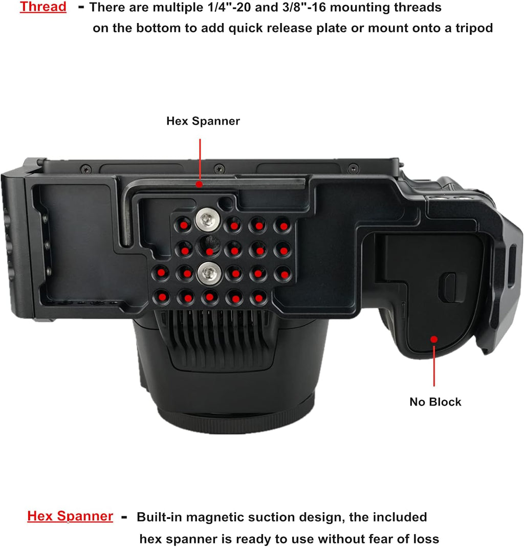 Camera Cage with Top Handle Q328273