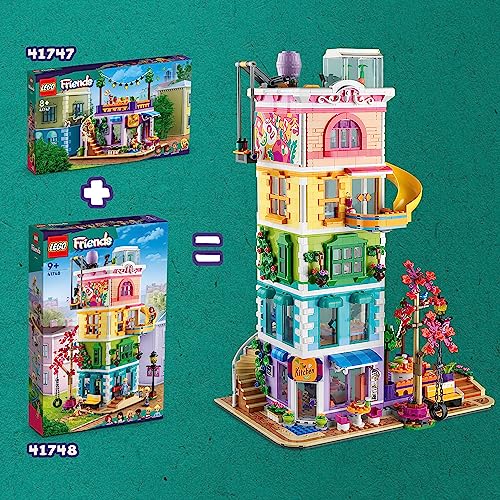 Building Toy Set with 6 Mini-Dolls and Pet Dog J847950
