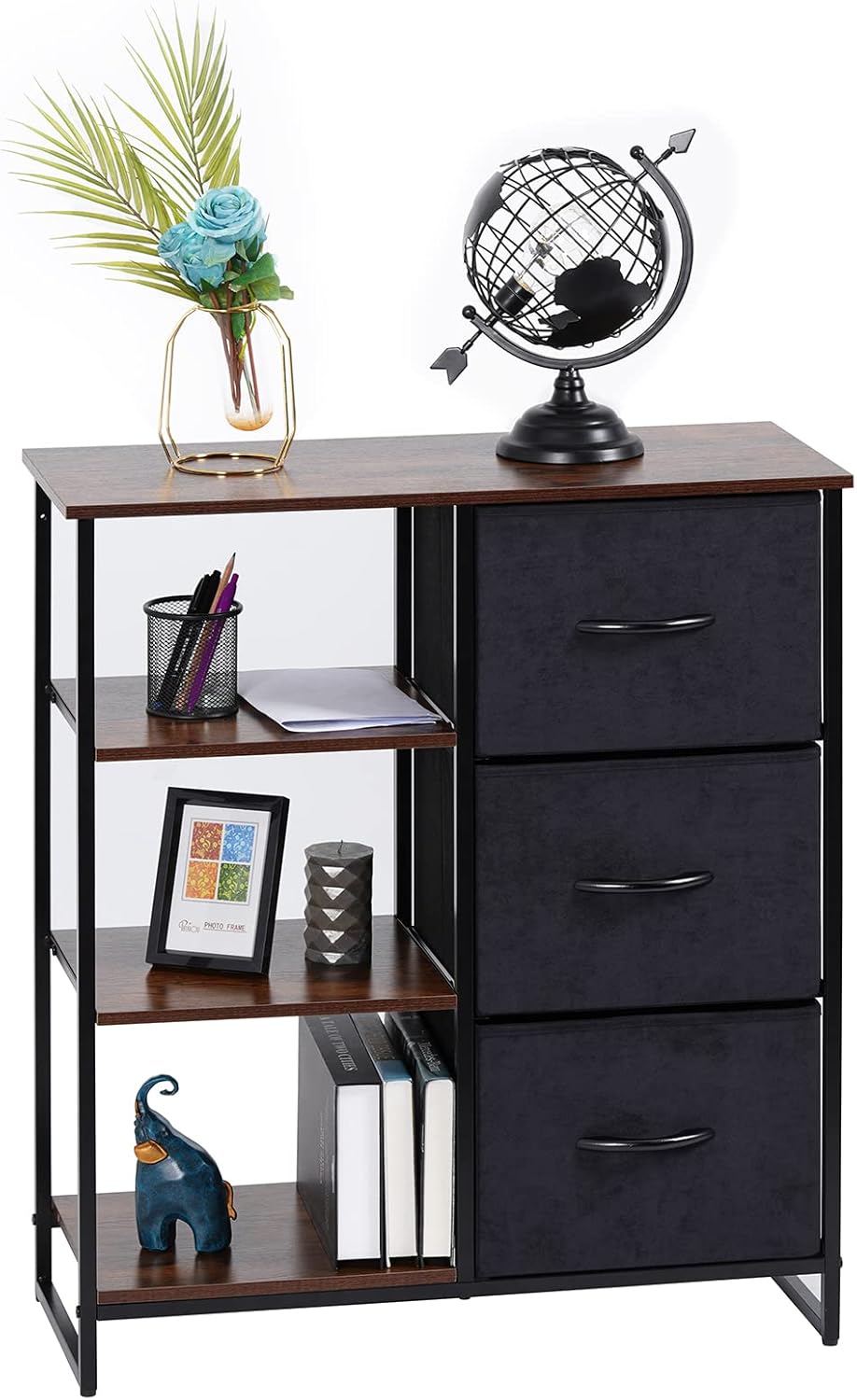 3 Drawer Dresser with Shelf R669