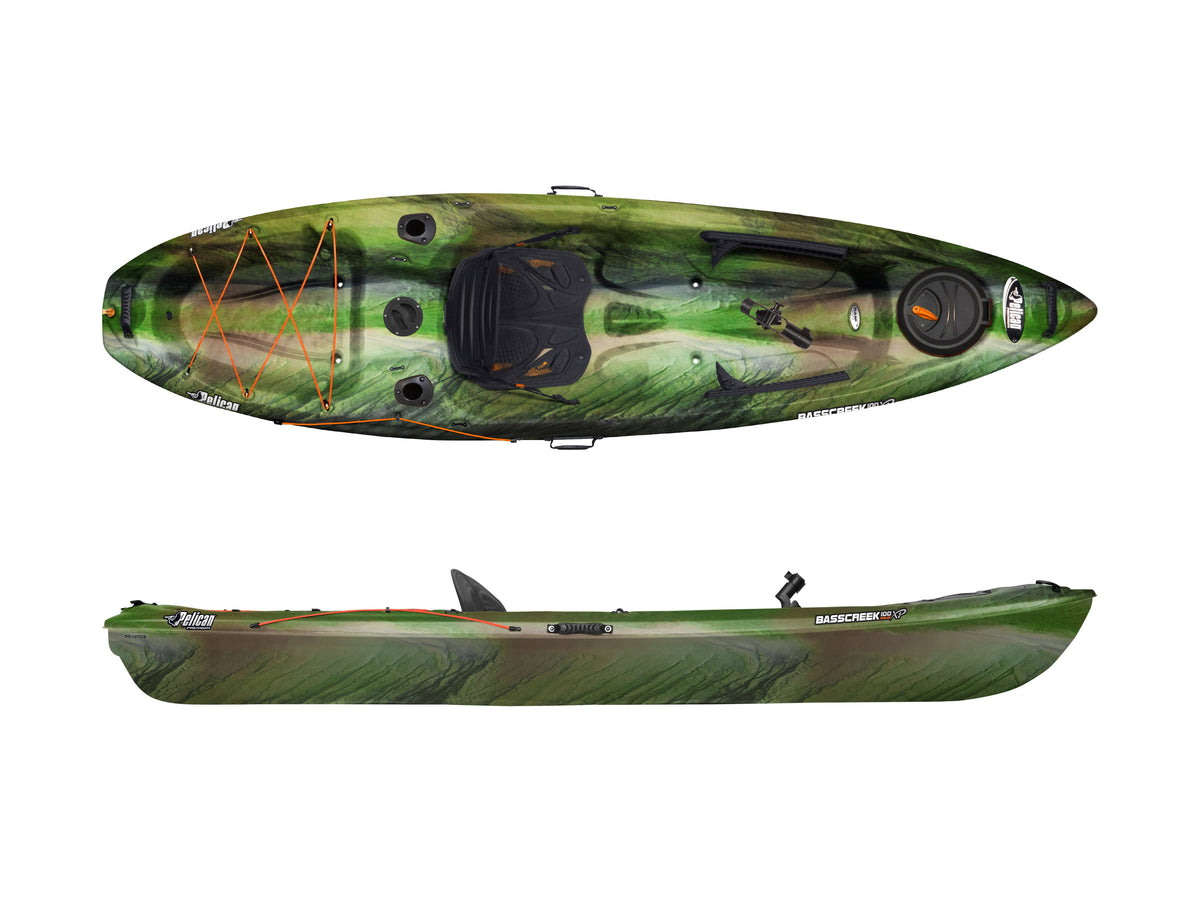 10 ft Olive Camo Fishing Kayak K201594