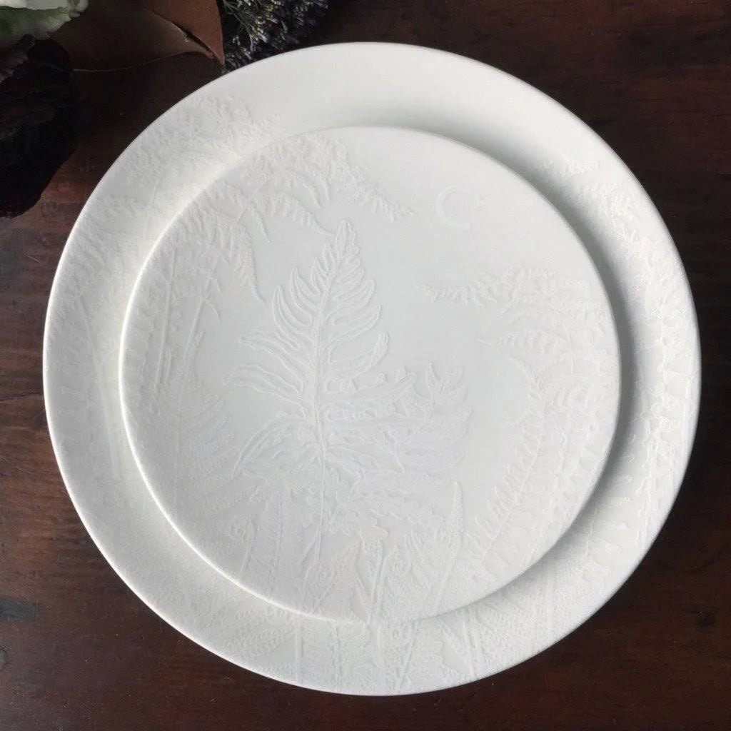 White Canapé Plates Set of 4 U6509