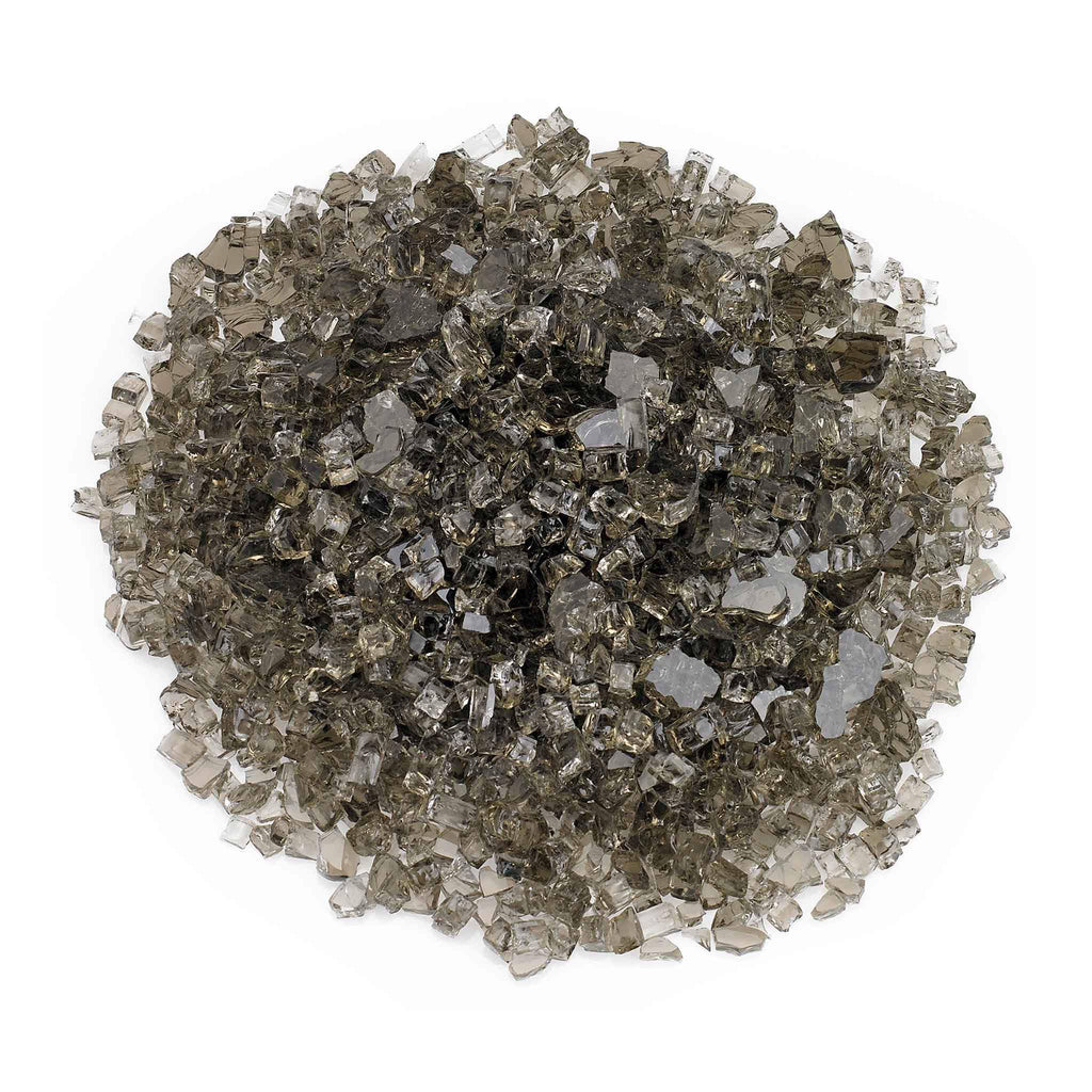 1/4 in. Reflective Fire Glass 10 lbs. Bag N7954