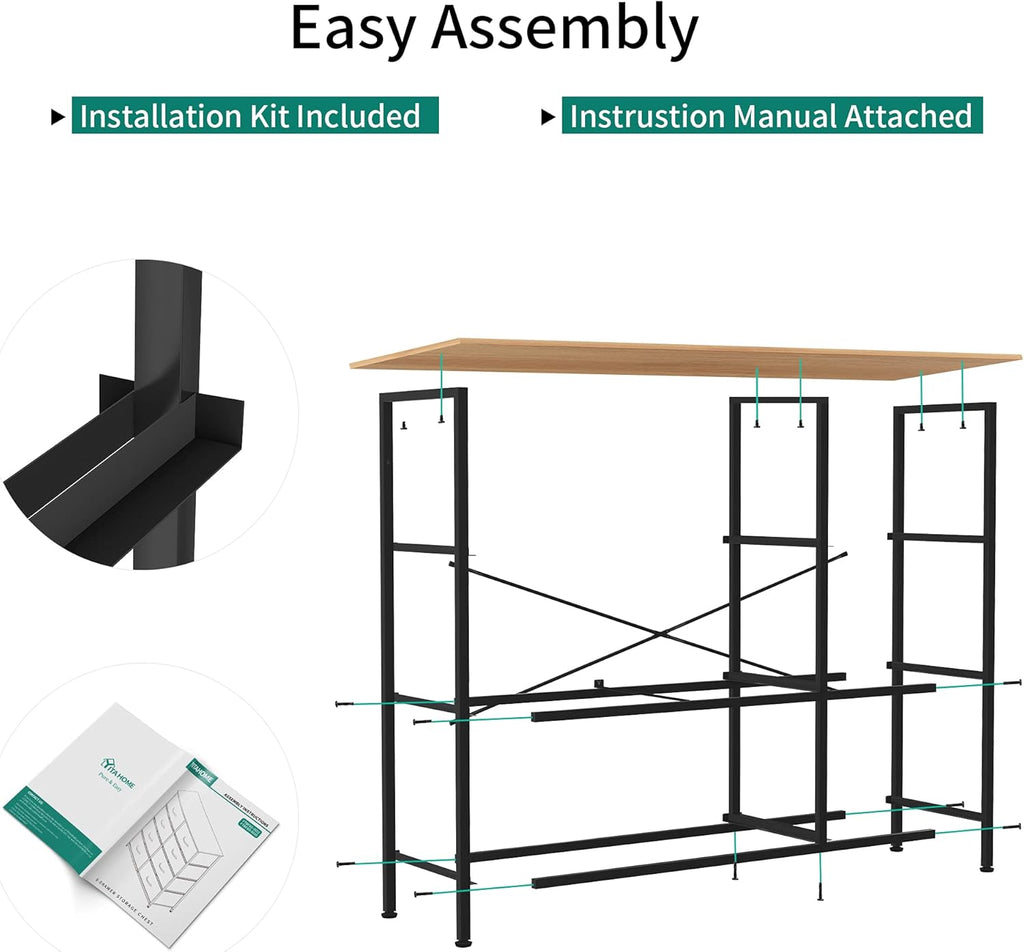 Fabric 7 Drawer Dresser H262