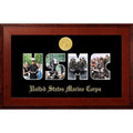 Marine Collage Photo Frame with Gold Medallion H8226