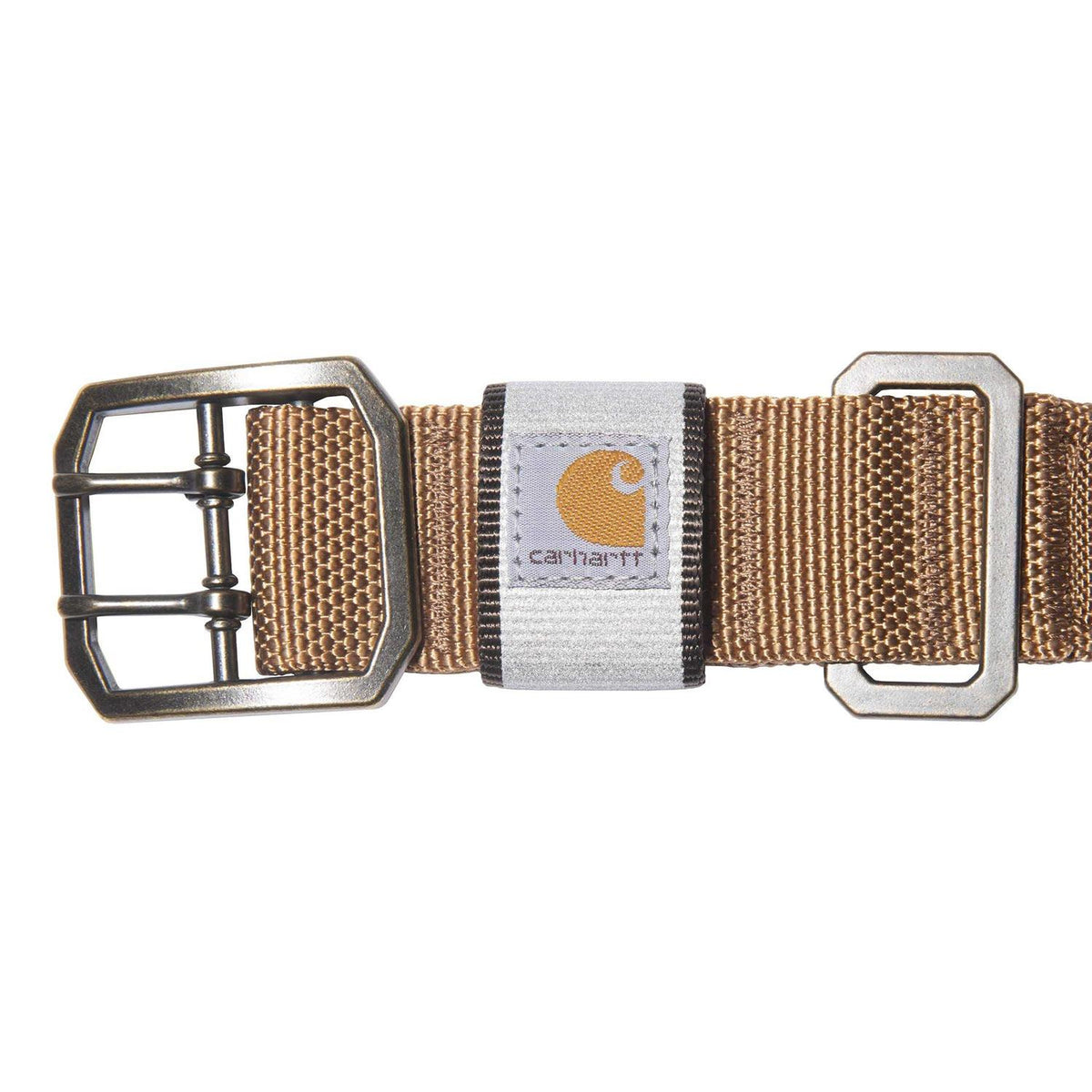 Brown Nylon Wide Dog Collar C8445