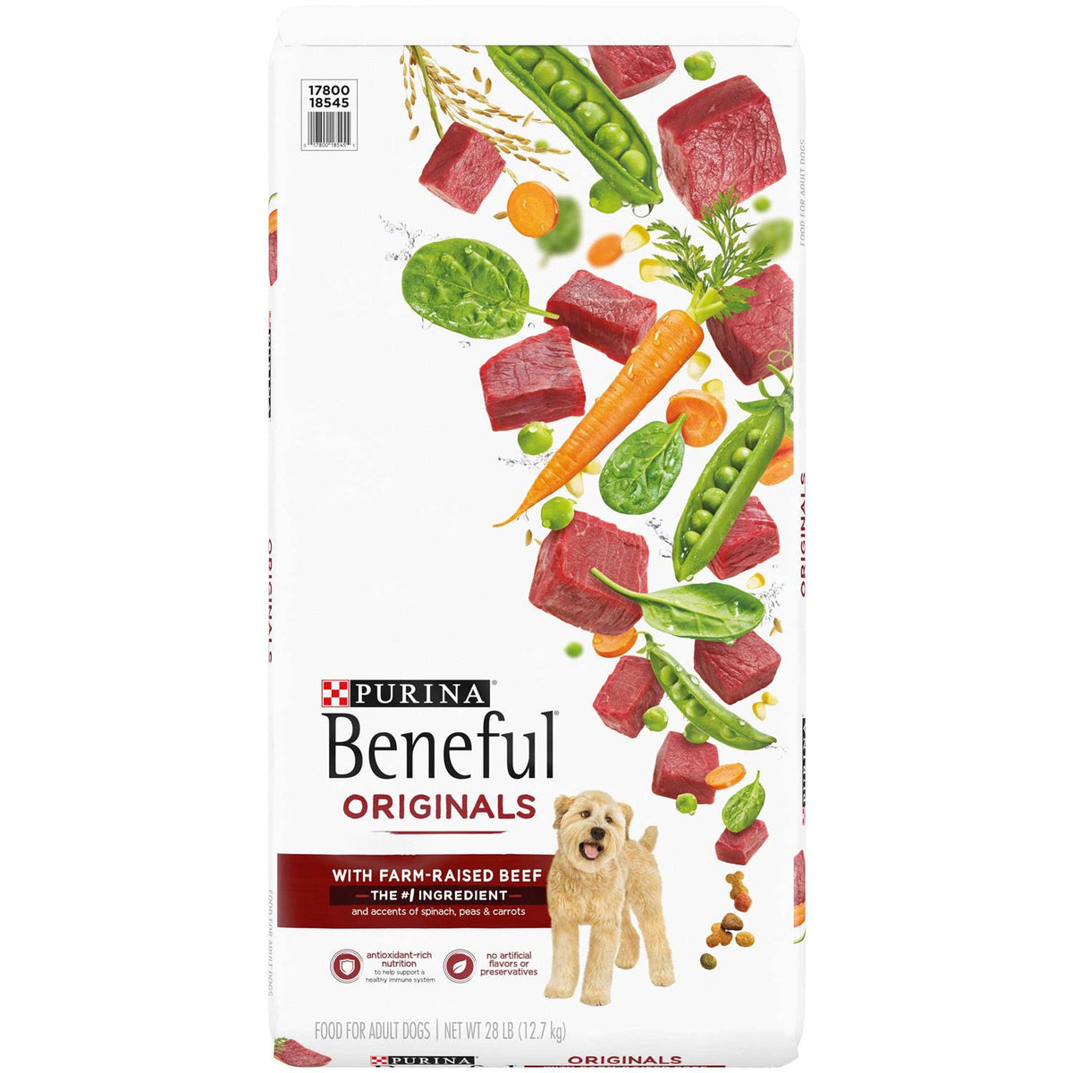 Real Beef Dry Dog Food Y714130