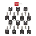 15 Pack Toolbox Lock Set F757