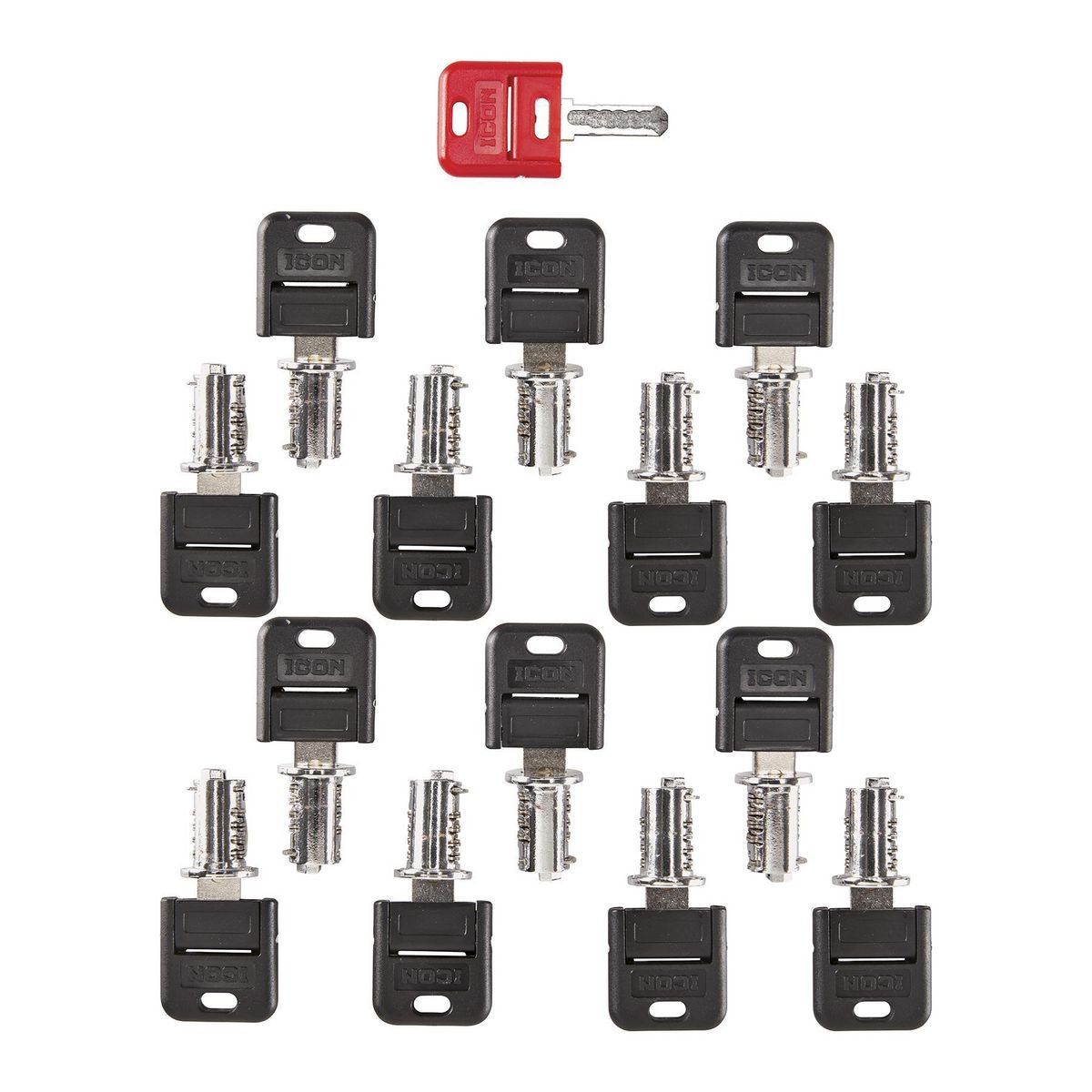 15 Pack Toolbox Lock Set F757