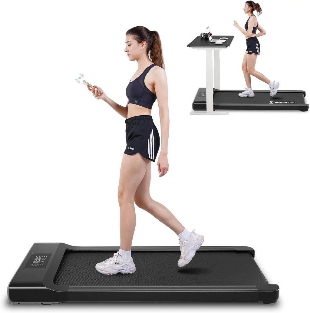300lb 2.5HP Under Desk Treadmill with LED Display K839