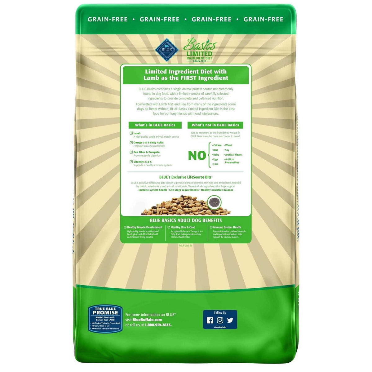Grain-Free Lamb & Potato Dry Dog Food D247791