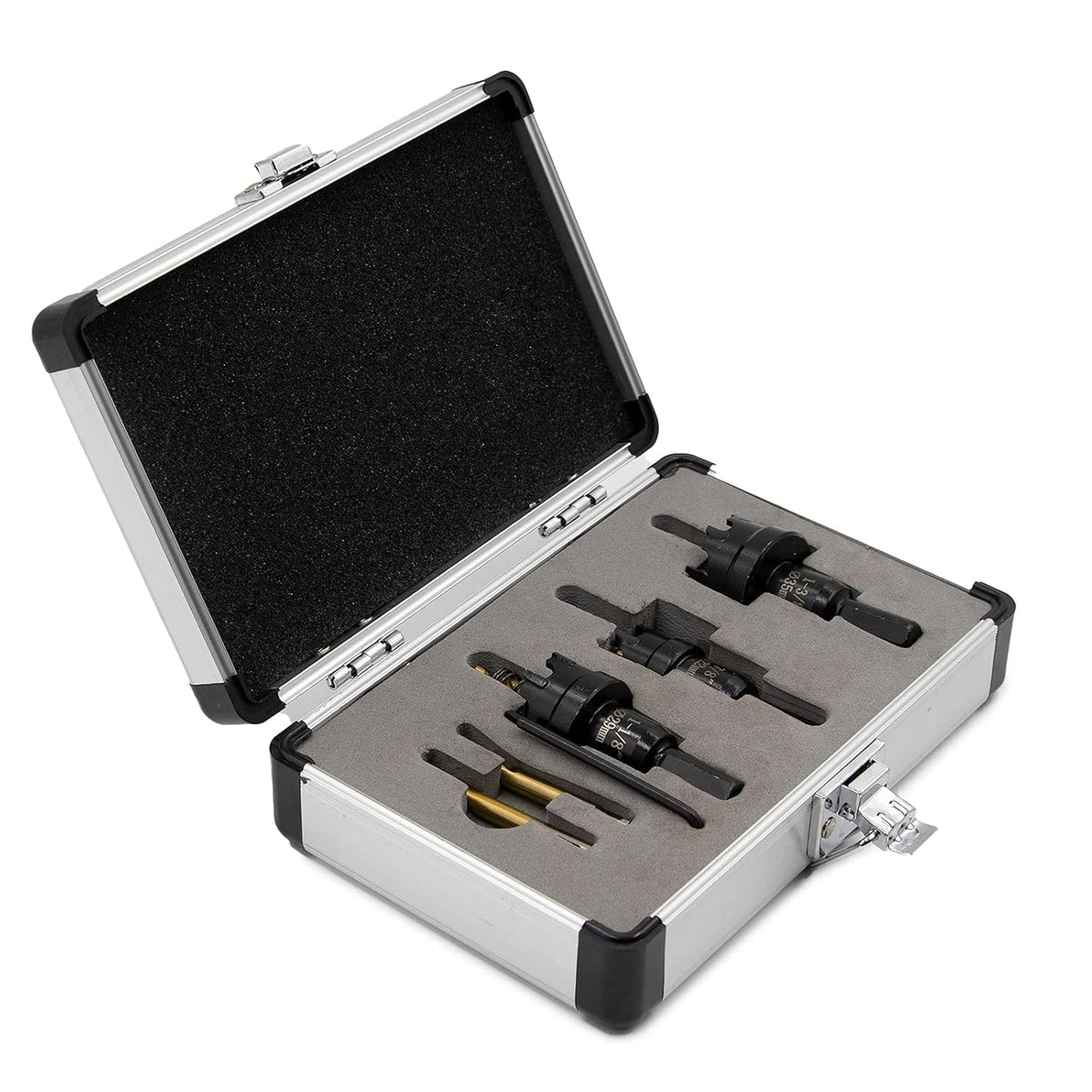 10 Pcs Tungsten Carbide Tipped Hole Saw Kit X3130