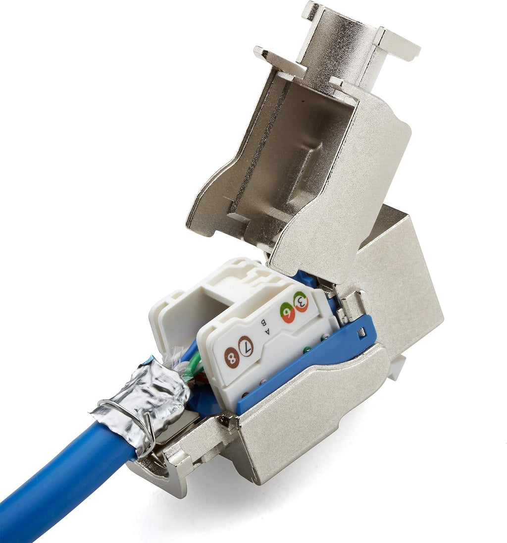 Cat5e Shielded Keystone Jack 12 Pack J5386