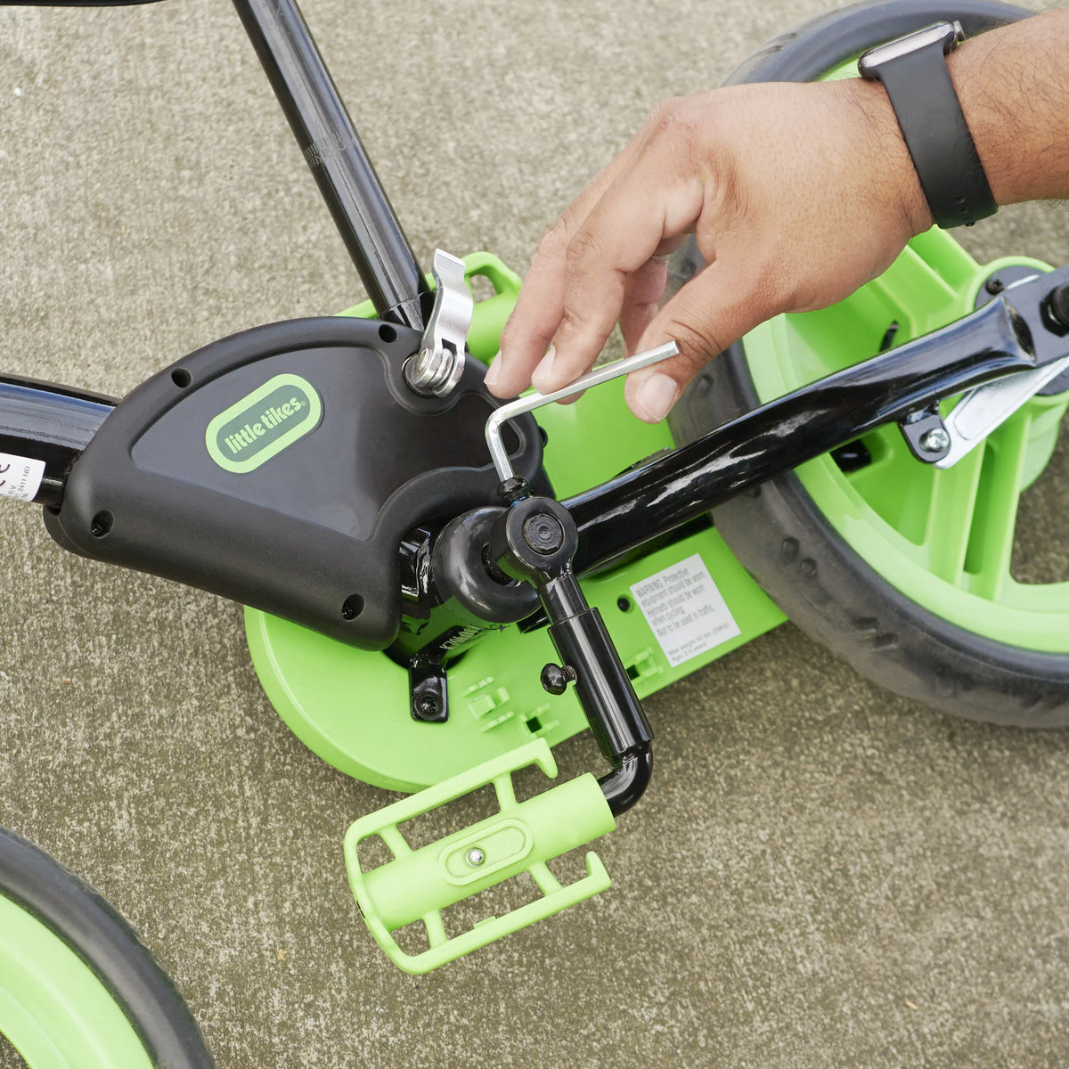 Green 12-Inch Kids Training Bike H354