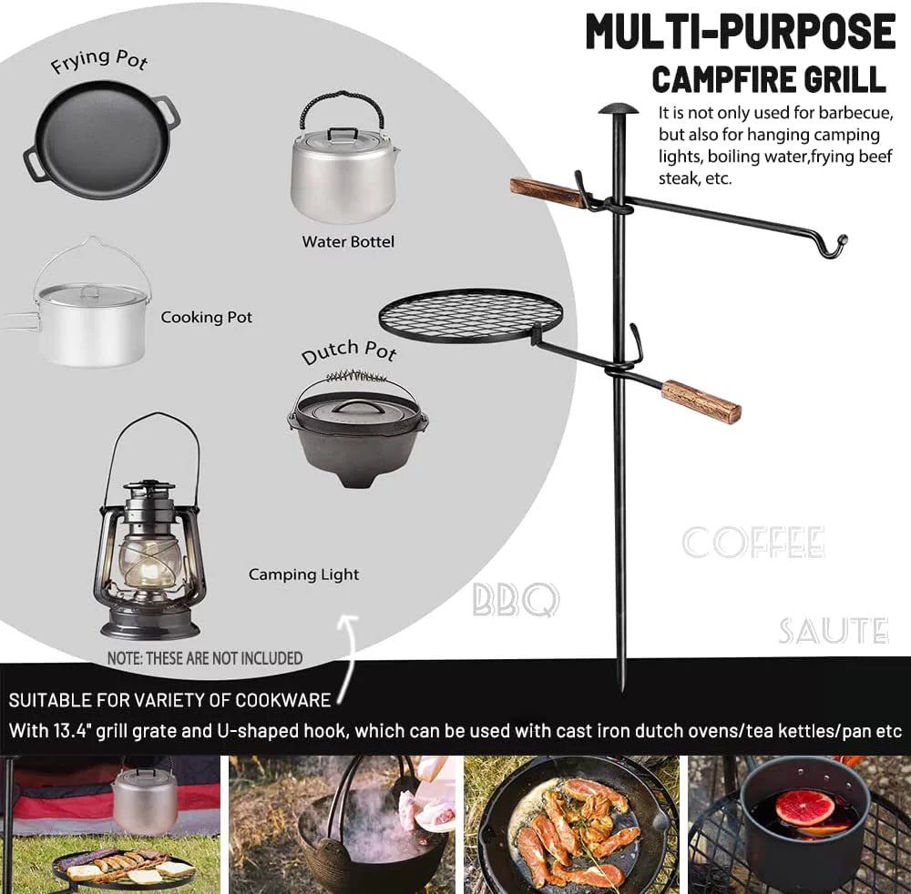 Swivel Campfire Grill Z22668
