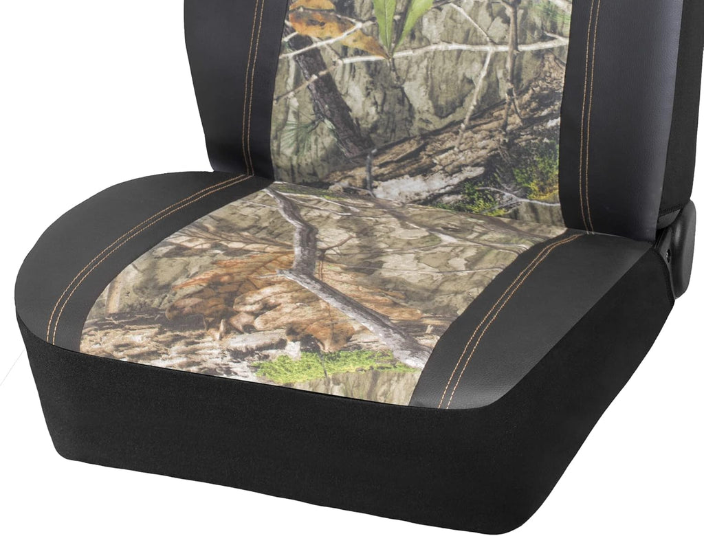Camo Seat Covers Low Back PVC Canvas Airbag Compatible V326
