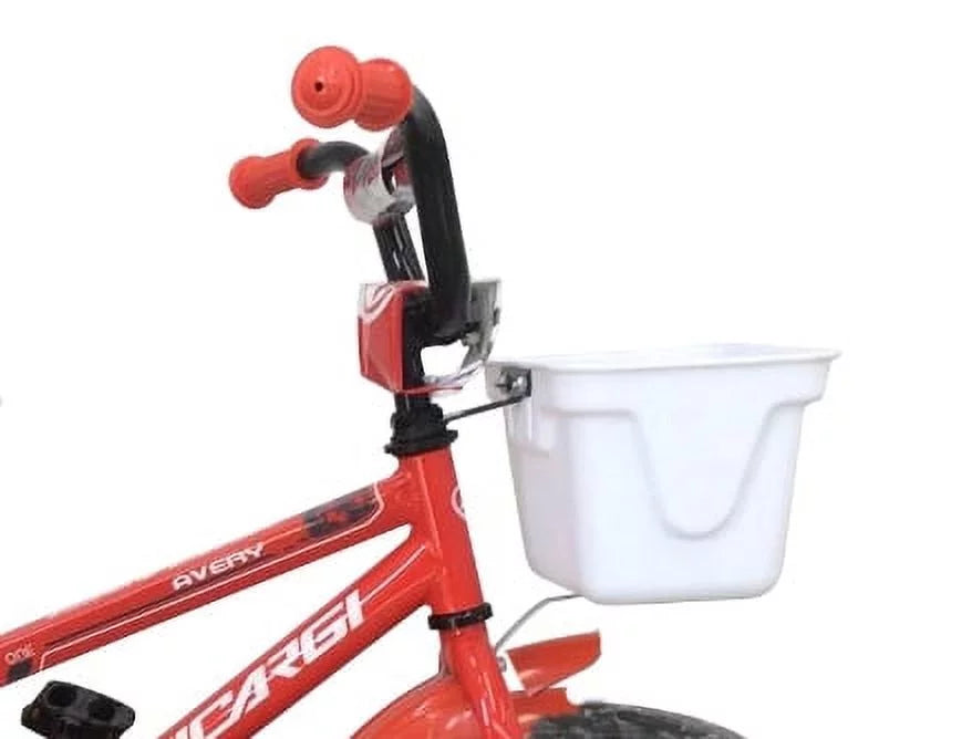 16 BMX Steel Frame Coaster Brake Bicycle with Baskets & Fenders Q22798