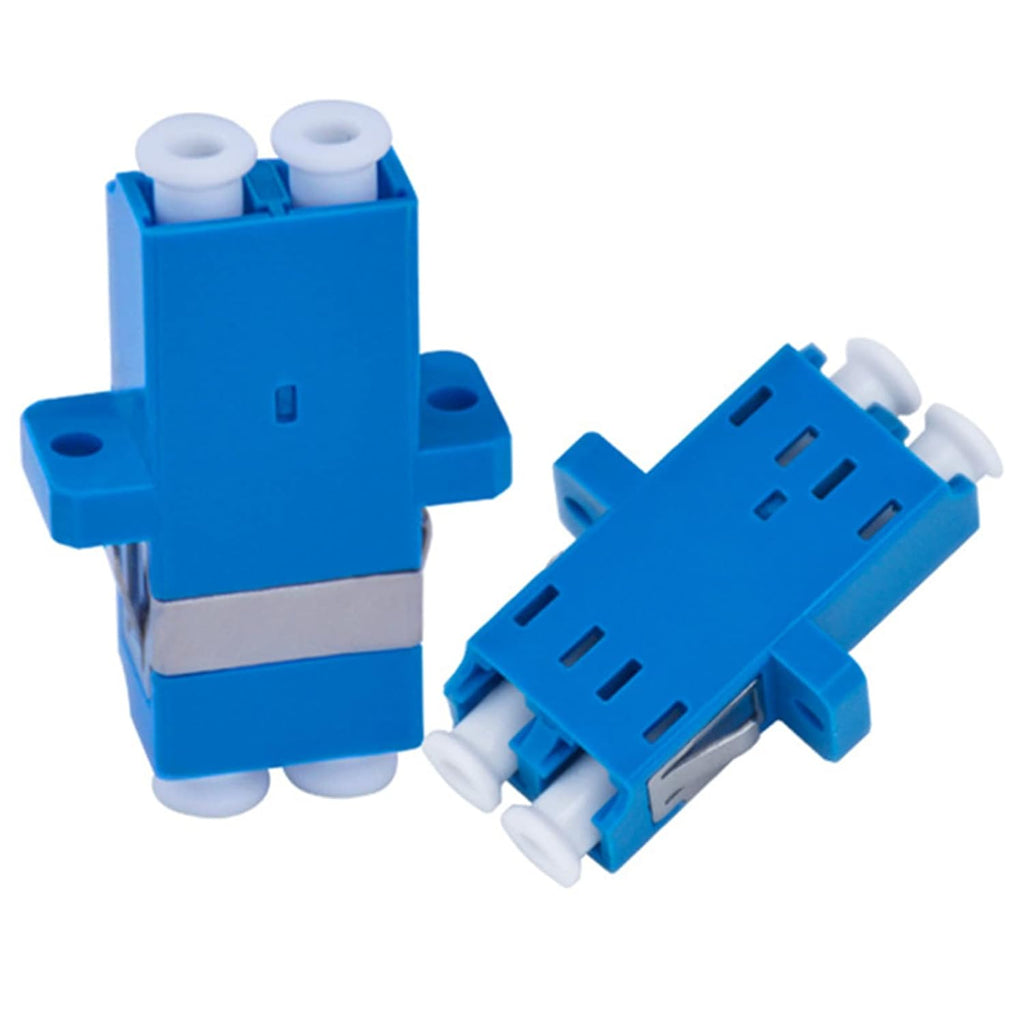 Fiber Optic Cable Adapter LC to LC Duplex Pack of 2 L7925