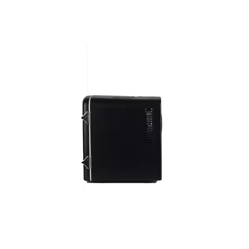 6-Can Retro Mini Fridge in Black I2717
