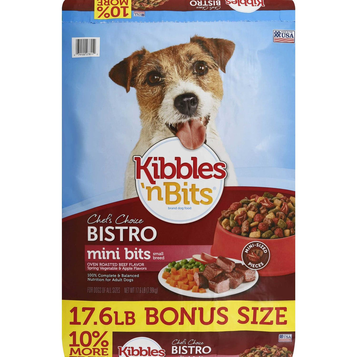 Mini Bits Beef Chicken Dog Food F998137