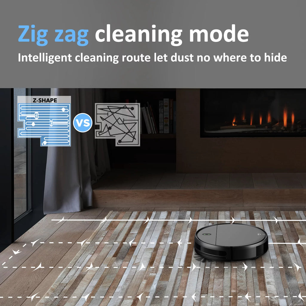 Robot Vacuum Cleaner 2 in 1 Mop Combo S790136