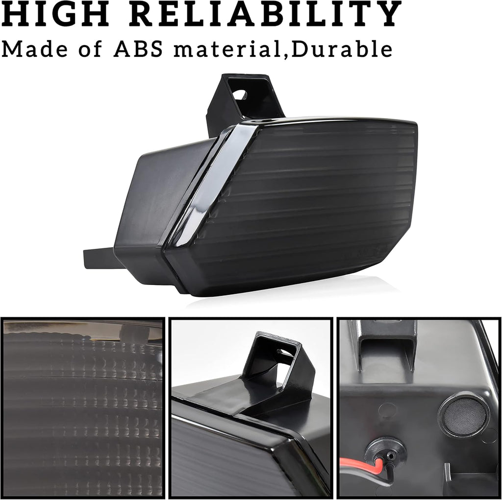 Smoked Black LED Tail Light Assembly U11138