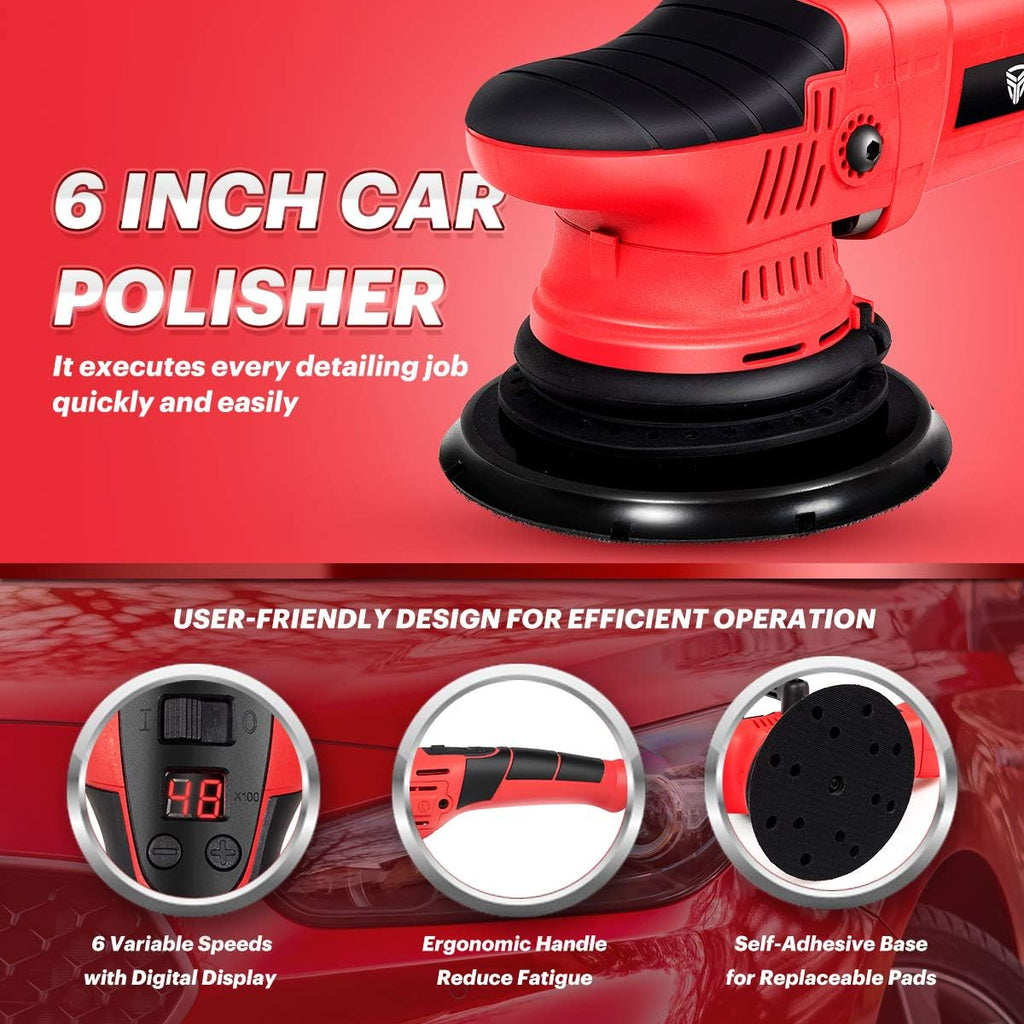 6'' Dual Action Random Orbital Polisher S63265