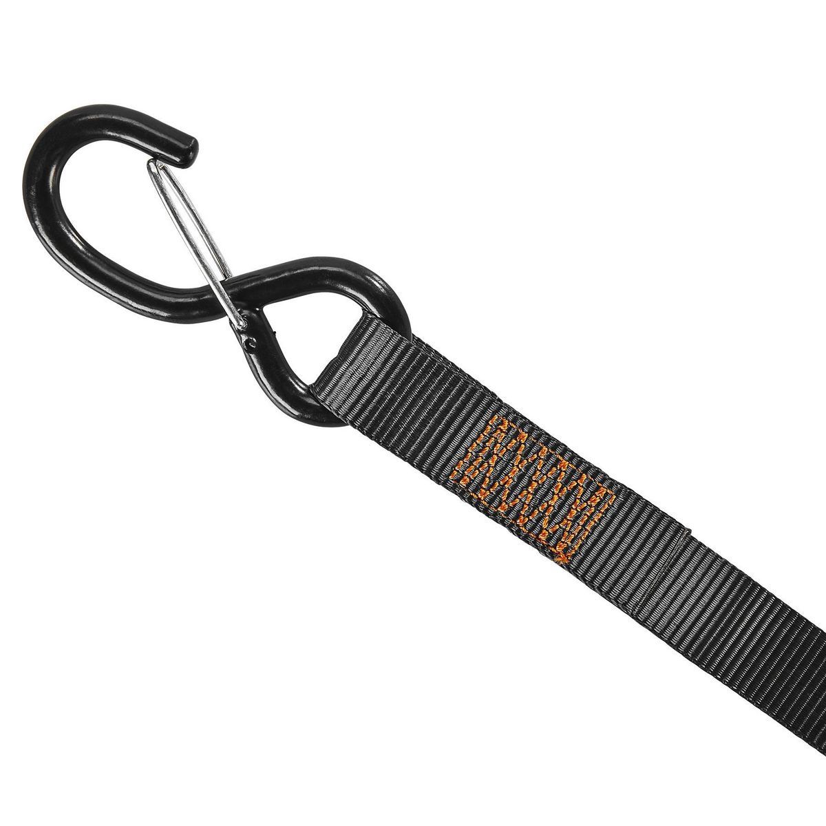 500 lb. Capacity 1 in. x 12 ft. Ratcheting Tie-Downs, 2-Pack W871