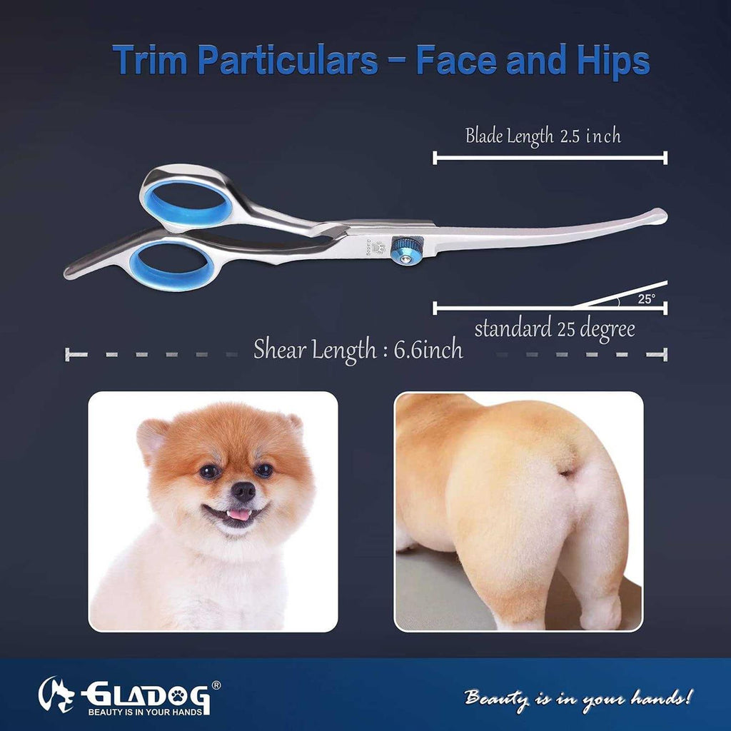 4 in 1 Dog Grooming Scissors Set with Safety Round Tips D151