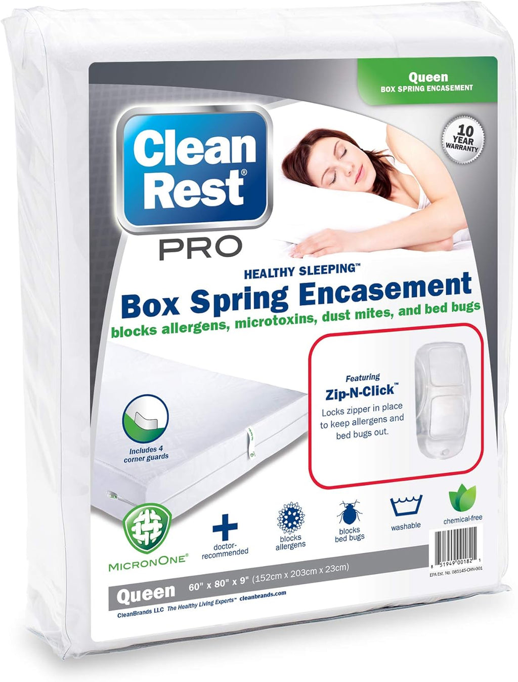 Zippered Box Spring Encasement Full X99658
