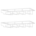 Wine Glass Rack 2 Pack Metal Organizer L8392