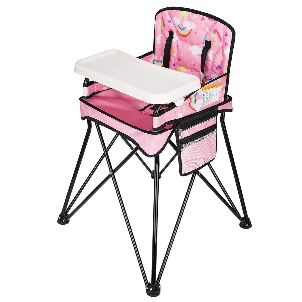 Portable High Chair with Removable Tray and Carry Bag K59924