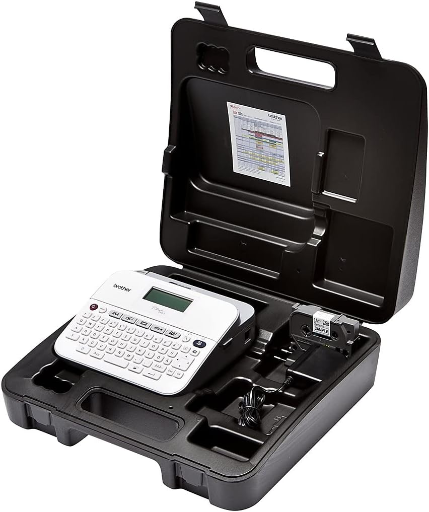 Compact Label Maker with Carry Case and Adapter S43828