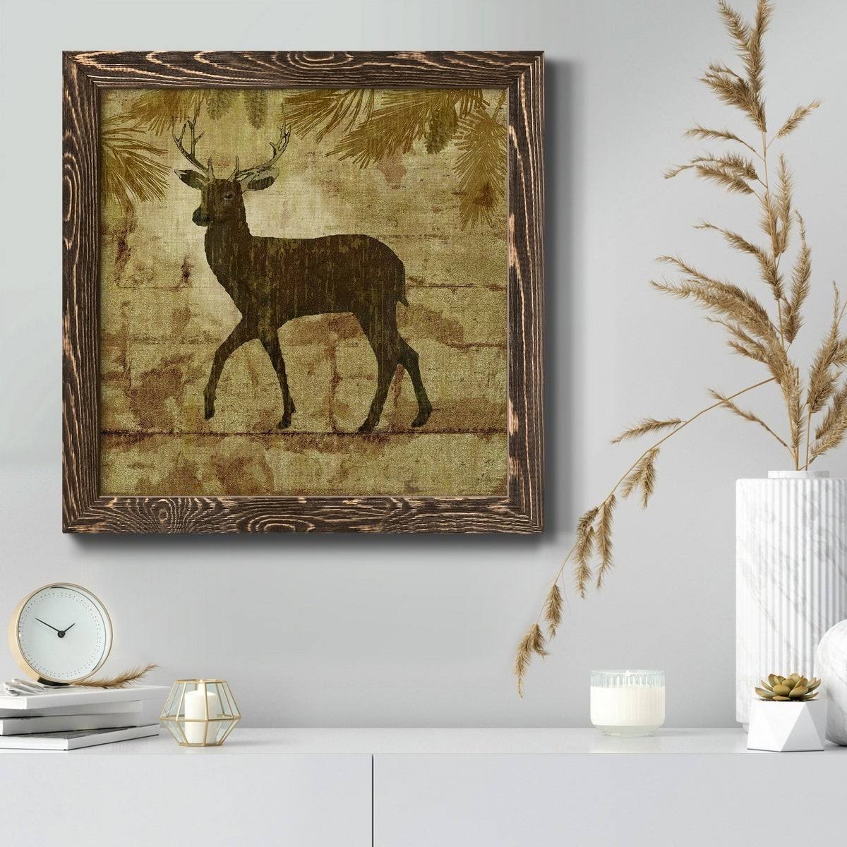 Framed Canvas W143
