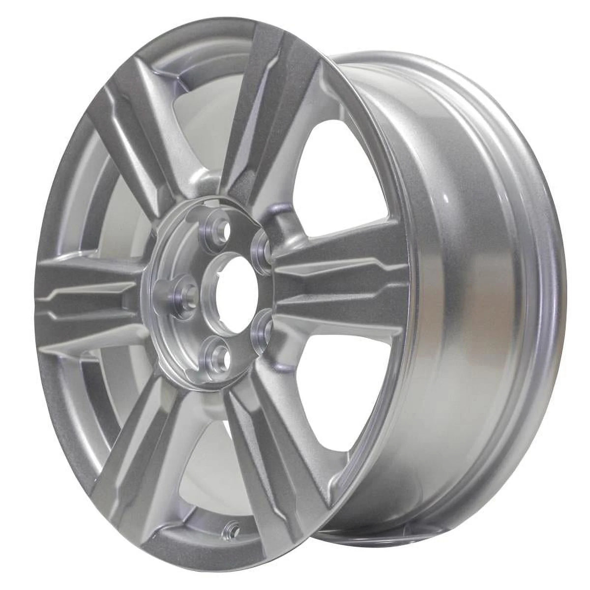 17 inch 5 Lug Silver Aluminum Wheel Rim B344110