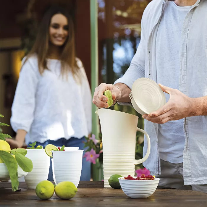 Clay Pitcher With Lid V72649