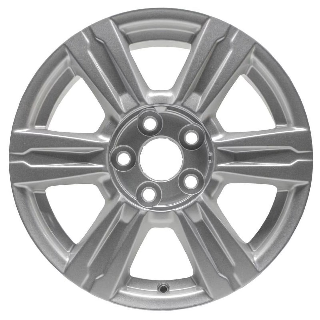17 inch 5 Lug Silver Aluminum Wheel Rim B344110