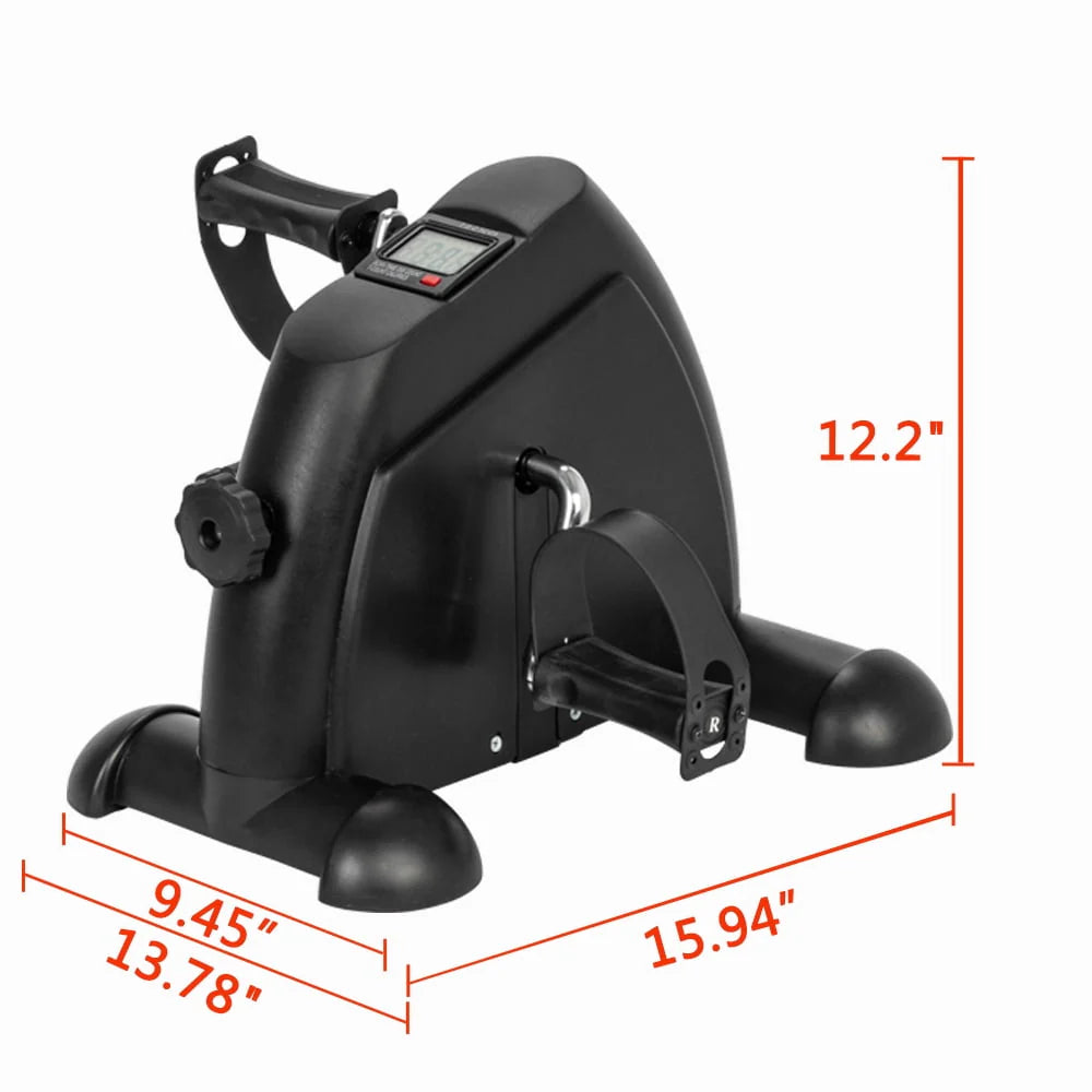 Mini Exercise Bike Pedal Exerciser with LCD Display S858798