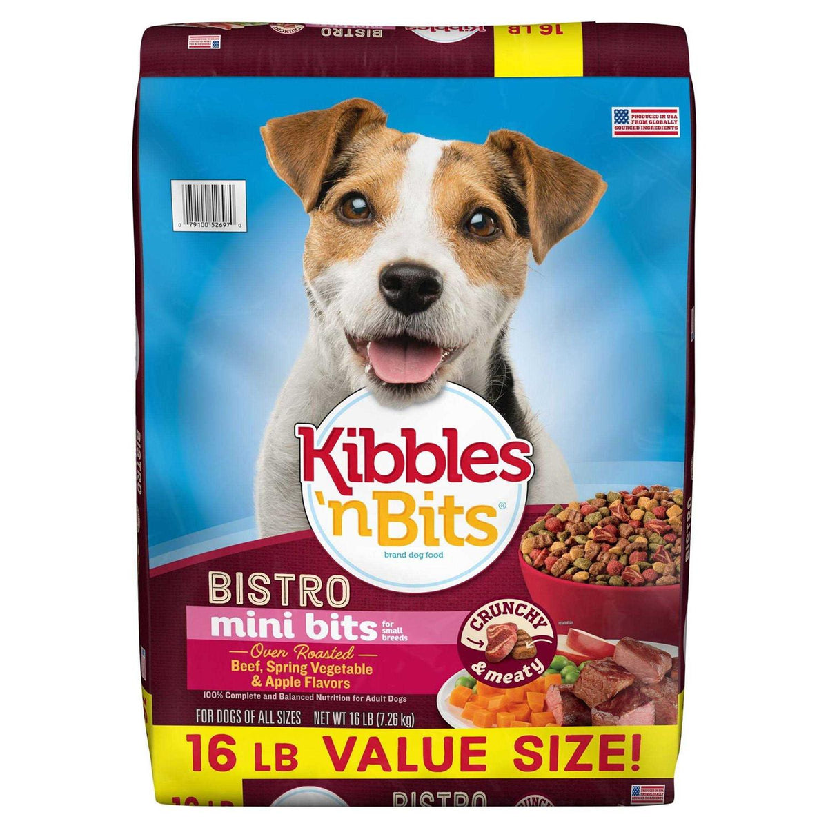 Mini Bits Beef Chicken Dog Food F998137