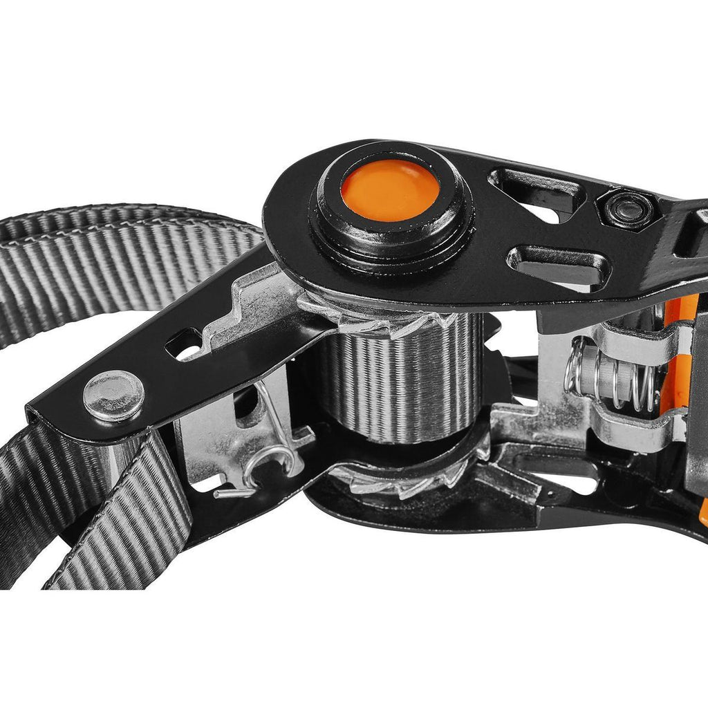 500 lb. Capacity 1 in. x 12 ft. Ratcheting Tie-Downs, 2-Pack W871