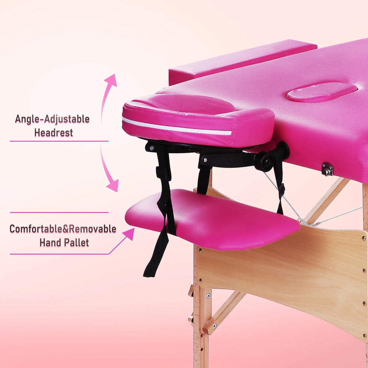 Portable Adjustable Height Massage Table 496LB X304