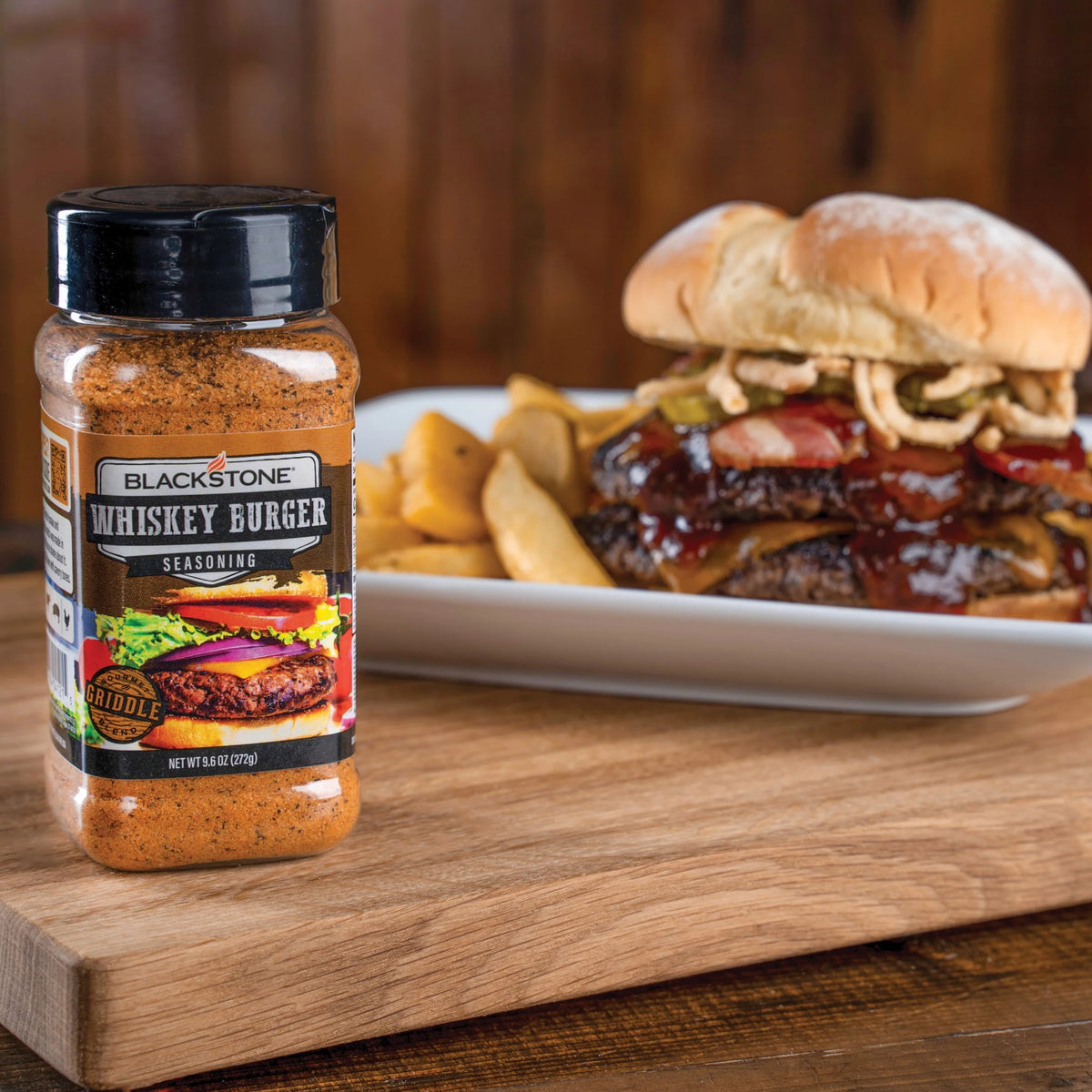 Whiskey Burger Seasoning, 9.6 oz Gluten-Free B261