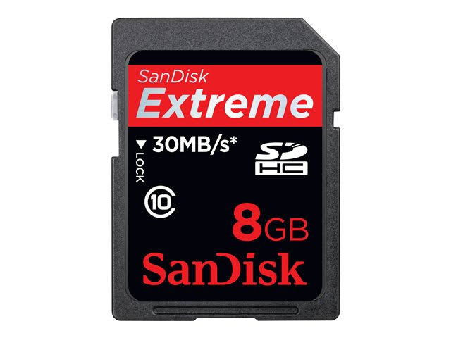 8GB Class 10 SDHC Memory Card P95651