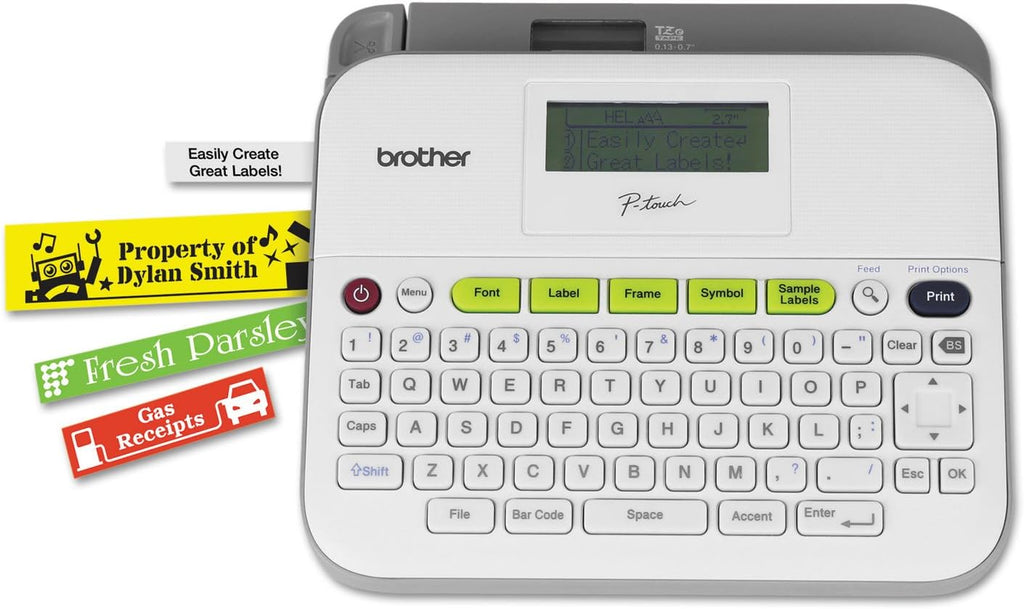 Compact Label Maker with Carry Case and Adapter S43828