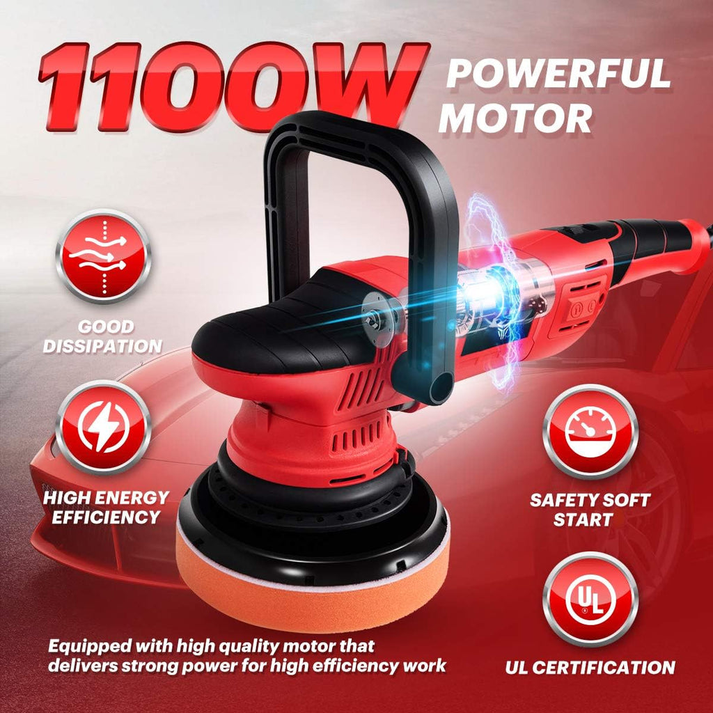 6'' Dual Action Random Orbital Polisher S63265