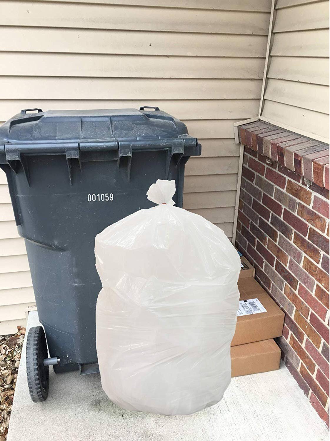 200 Pack 55 Gal Trash Bags V4082