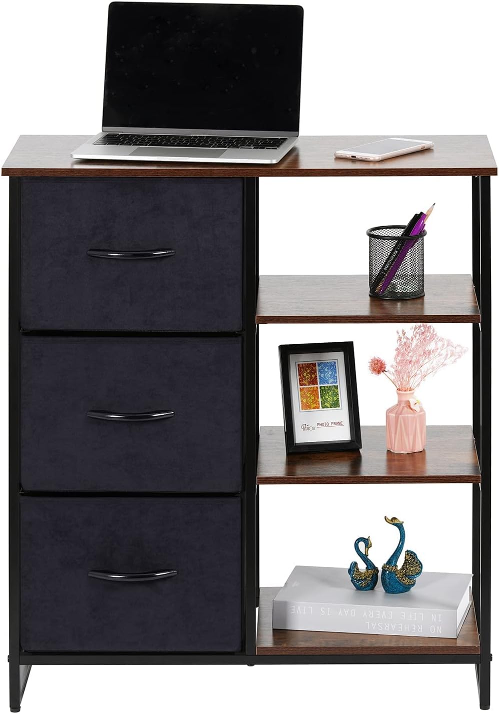 3 Drawer Dresser with Shelf R669
